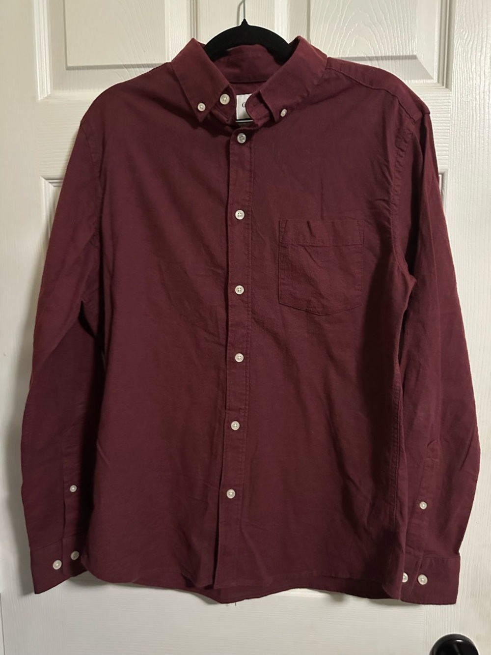 Goodfellow & Co Men's Button-Down Shirt in Deep Wine